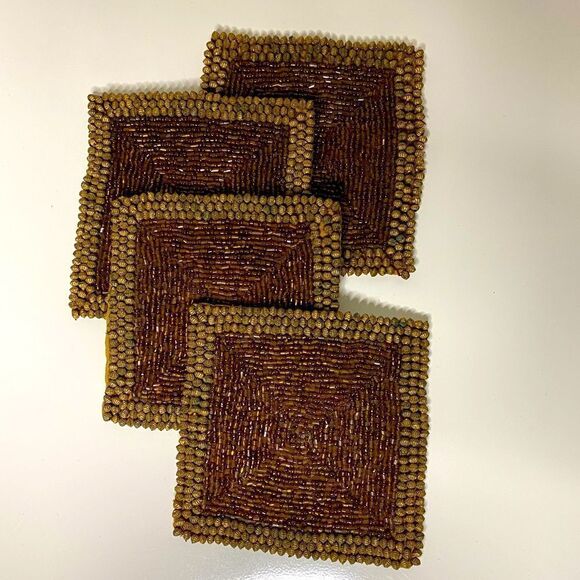 Cocktail Hour Bundle•Coasters & Cute Towel - Picture 1 of 4